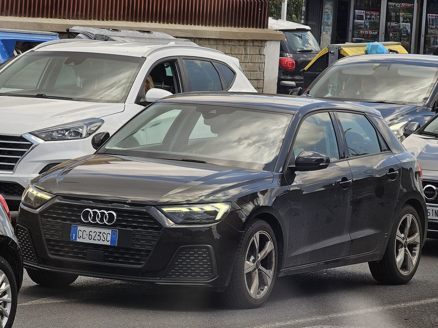 Audi A1 2024 — front three-quarter view