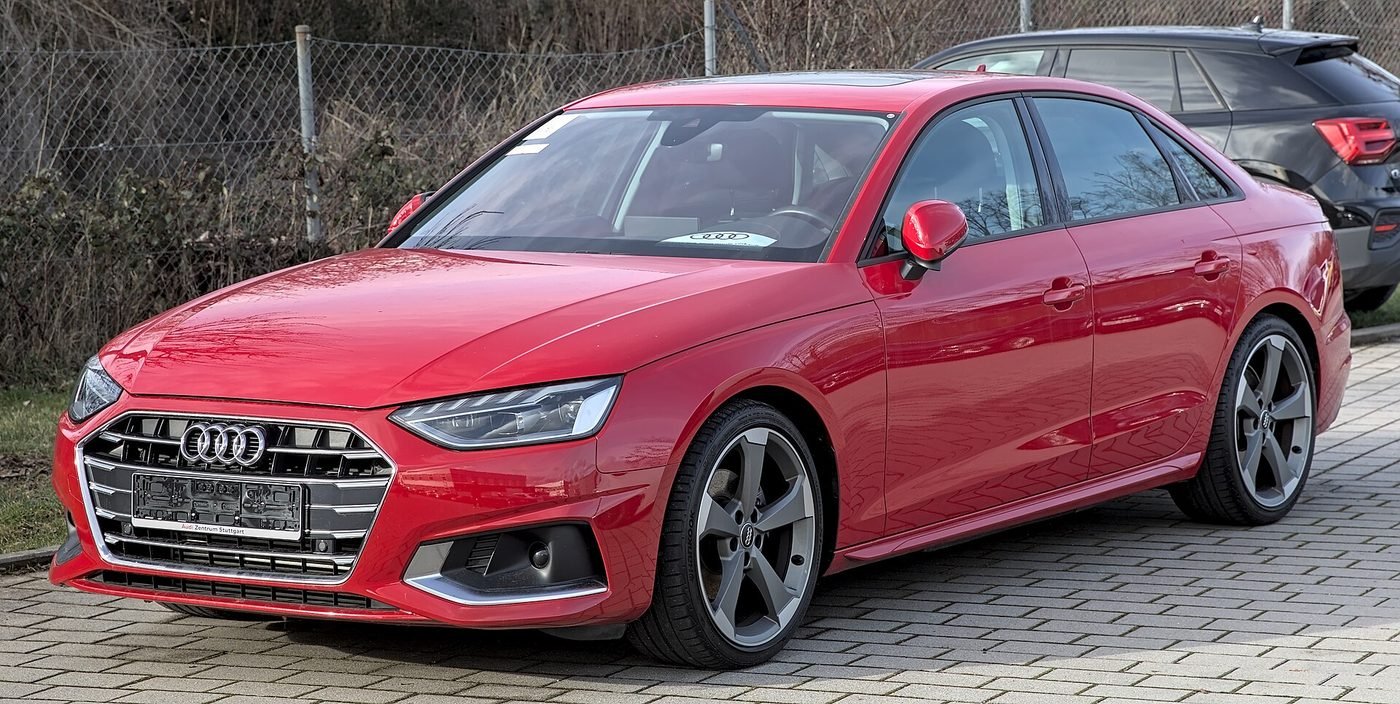 Audi A4 2024 — front three-quarter view