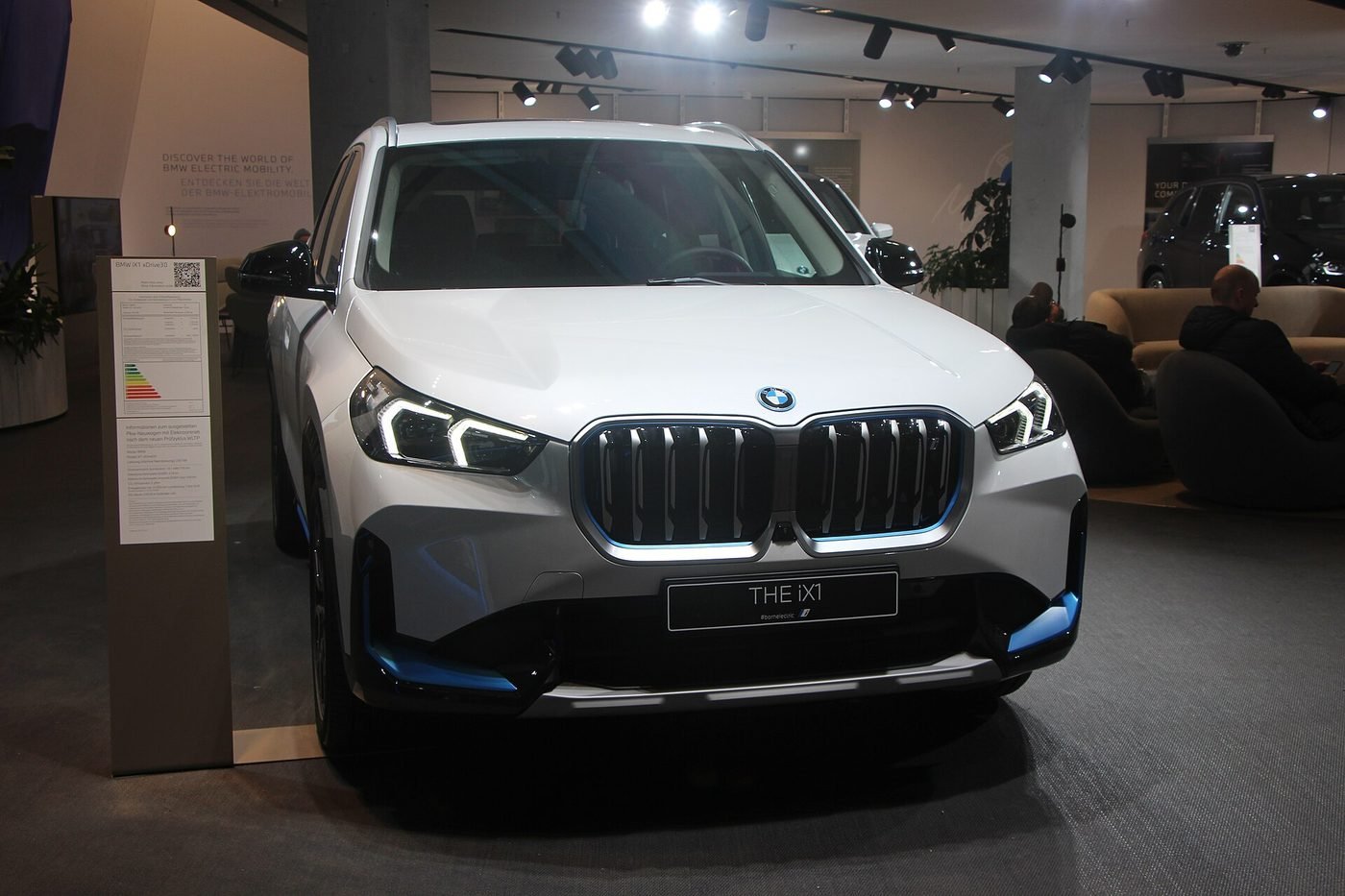 BMW X1 2024 — front three-quarter view