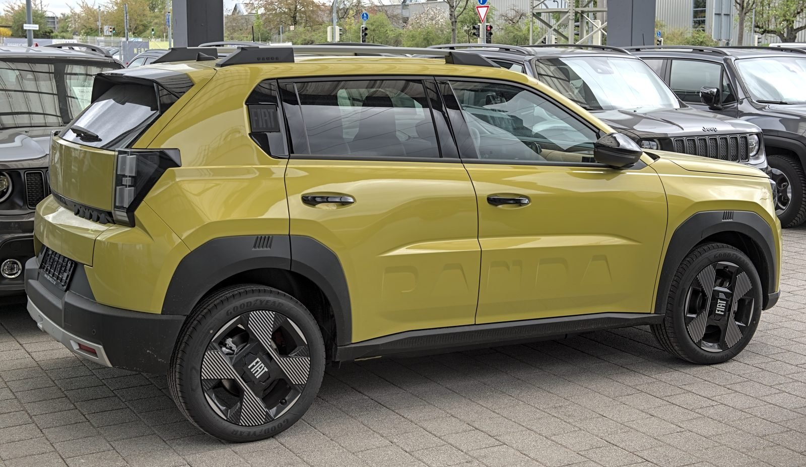 Fiat Panda 2024 — front three-quarter view