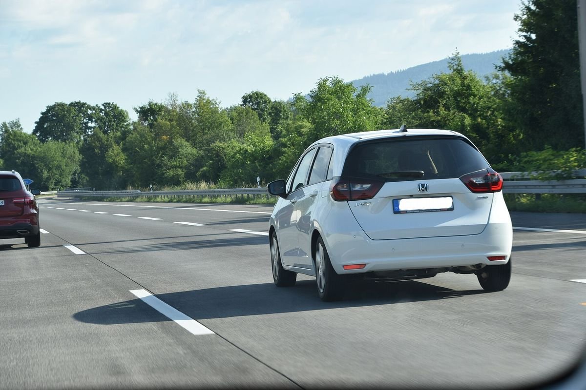 Honda Jazz 2024 — front three-quarter view