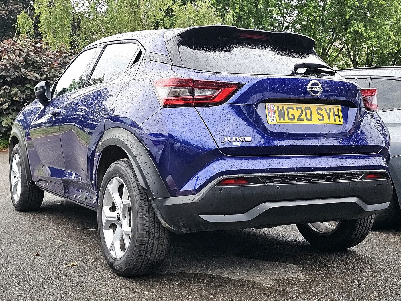 Nissan Juke 2024 — front three-quarter view